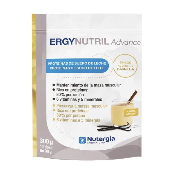 ERGYNUTRIL Advance Baunilha - 300 g - NUTERGIA