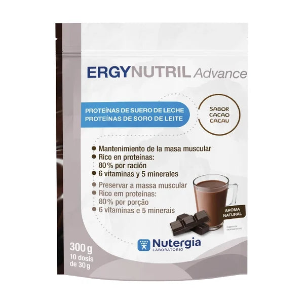 ERGYNUTRIL Advance Cacau - 300 g - NUTERGIA