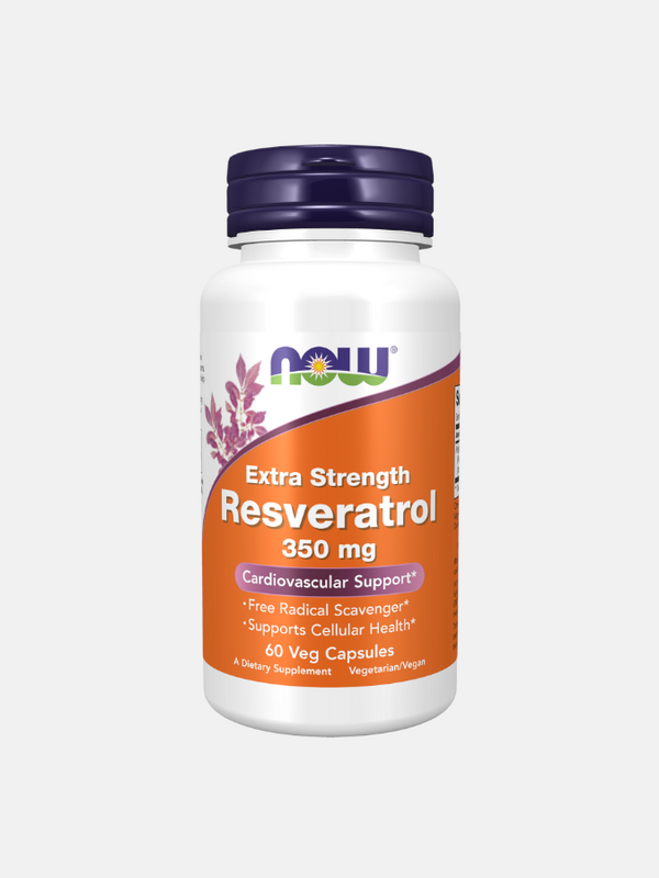 RESVERATROL EXTRA STRENGTH 350mg – 60 cáp. – NOW